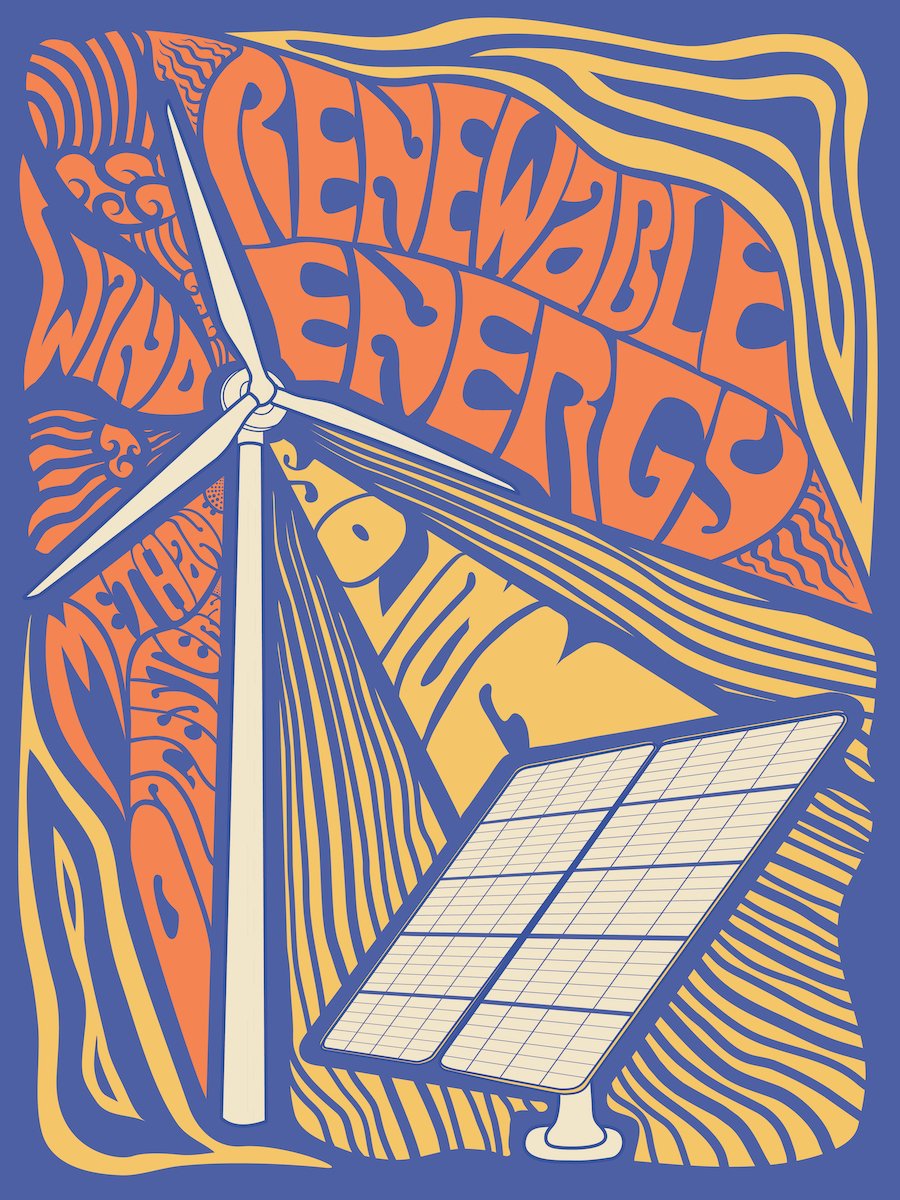 Renewable Energy Poster Art