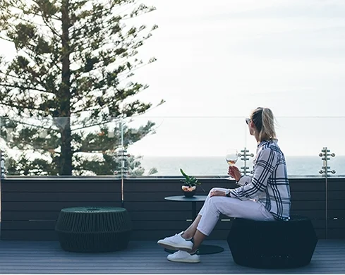 The view from the Odyssea Beach Café City Beach Picture Source: The Urban List