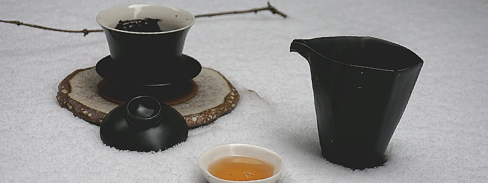 Tea in the snow