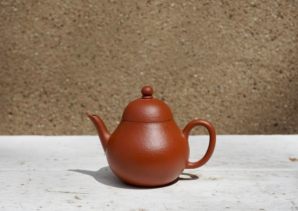 Rustic Jingdezhen Clay Teapot - Blue Willow Tea