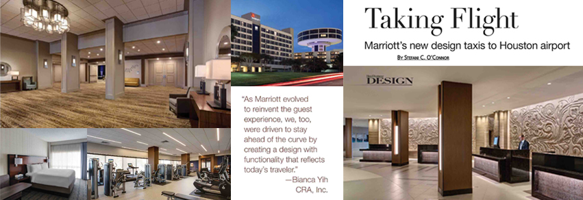 Taking Flight- Marriott's new design taxis to Houston airport