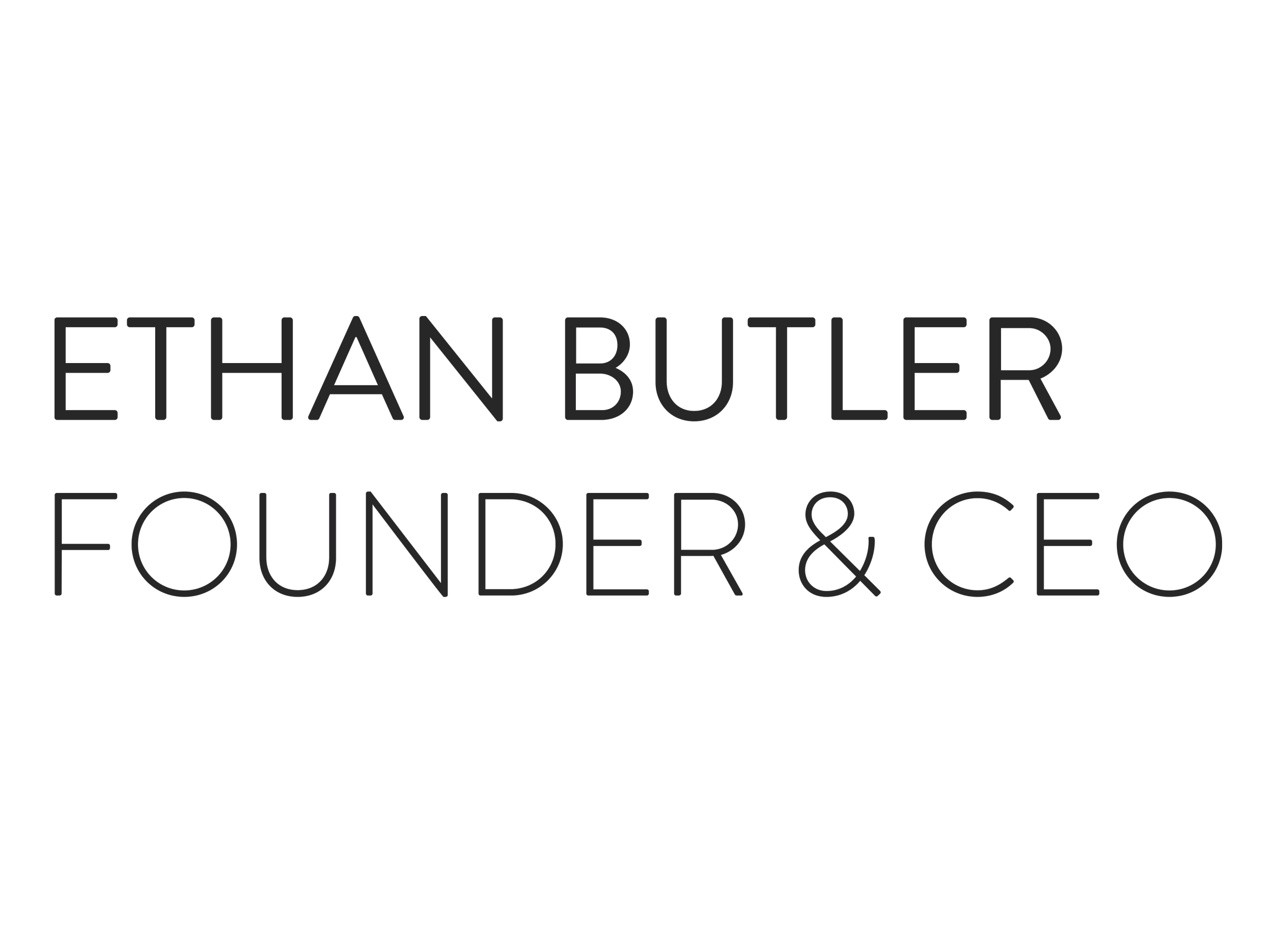 Ethan Butler - ME. The Journey Media