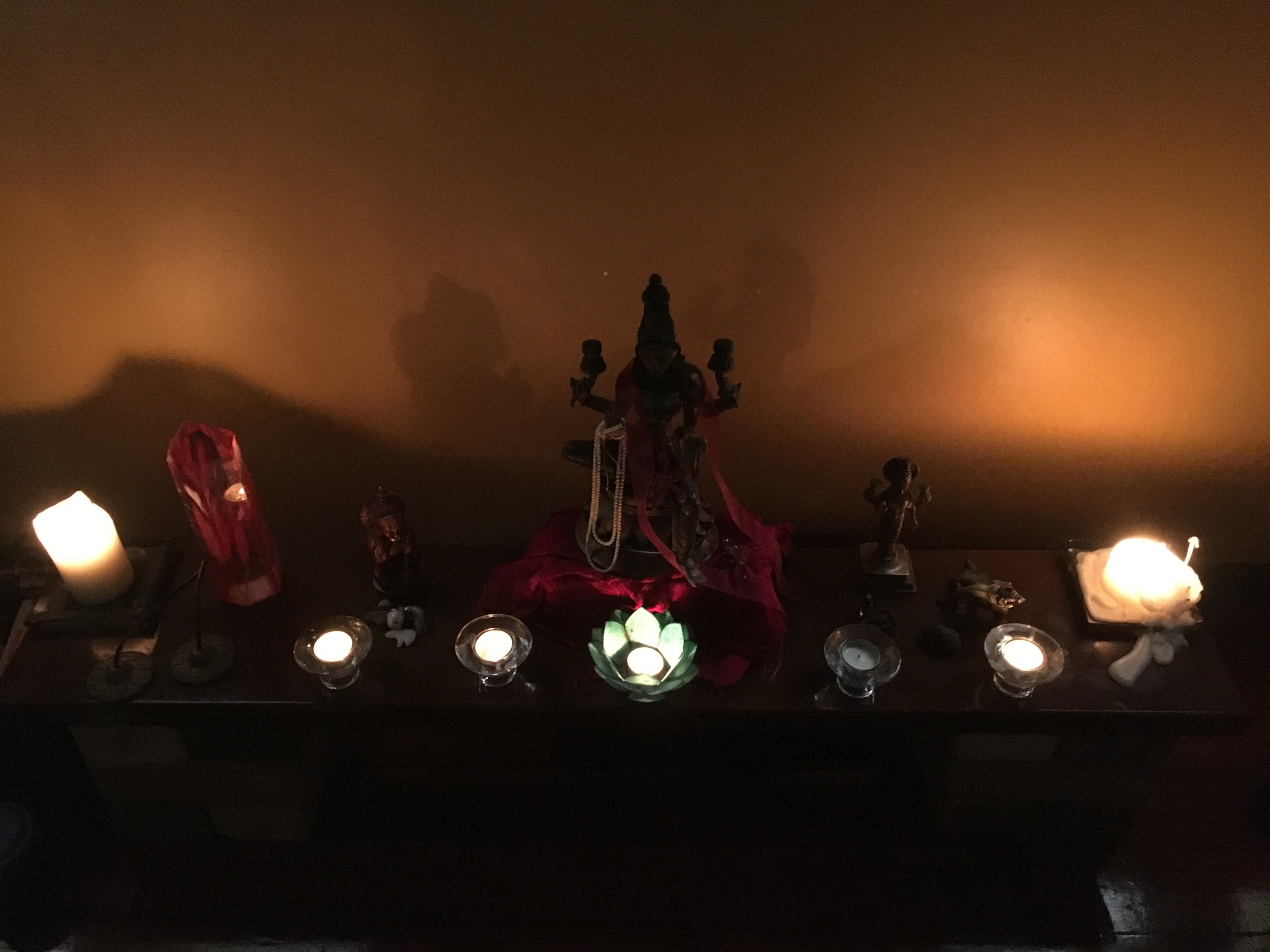 Candle Light Flow on a Friday after a tough day at my 'day job' ... Shri Yoga