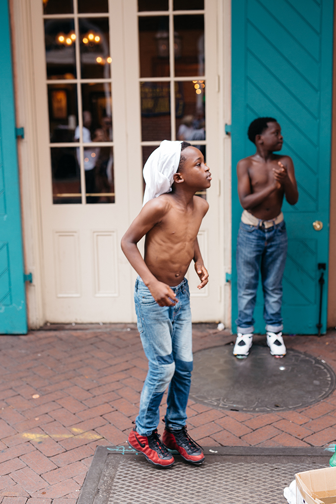 Tap Dancer on NOLA streets