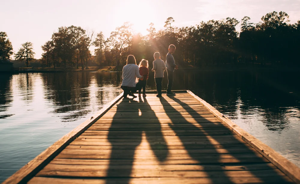 Mom and Kids on Dock.jpg