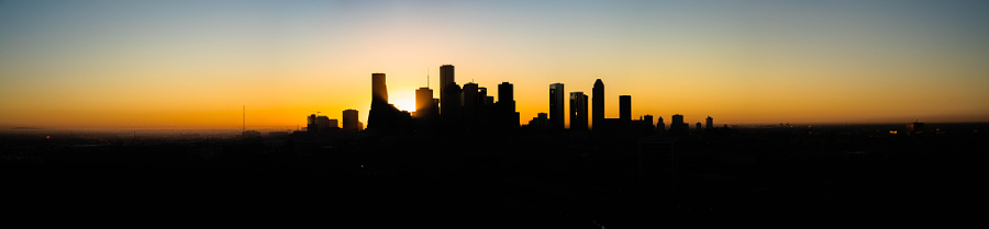 October Houston Sunrise in Houston