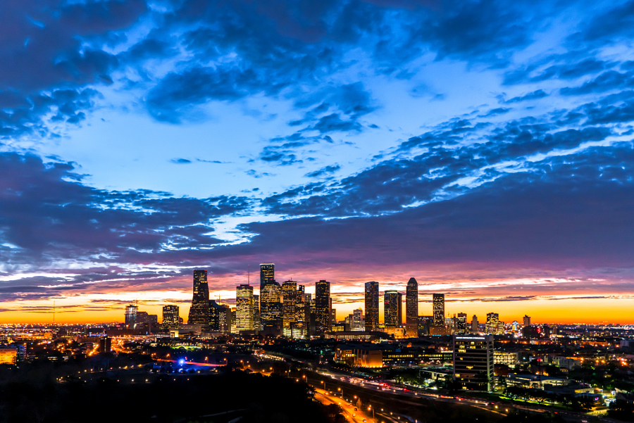 Morning Light In Houston