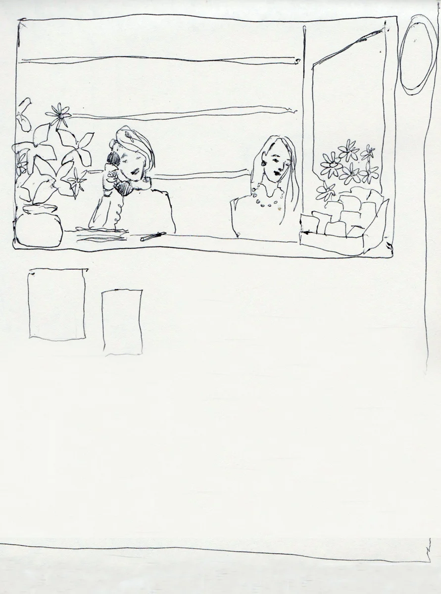 Stage door, Glyndebourne