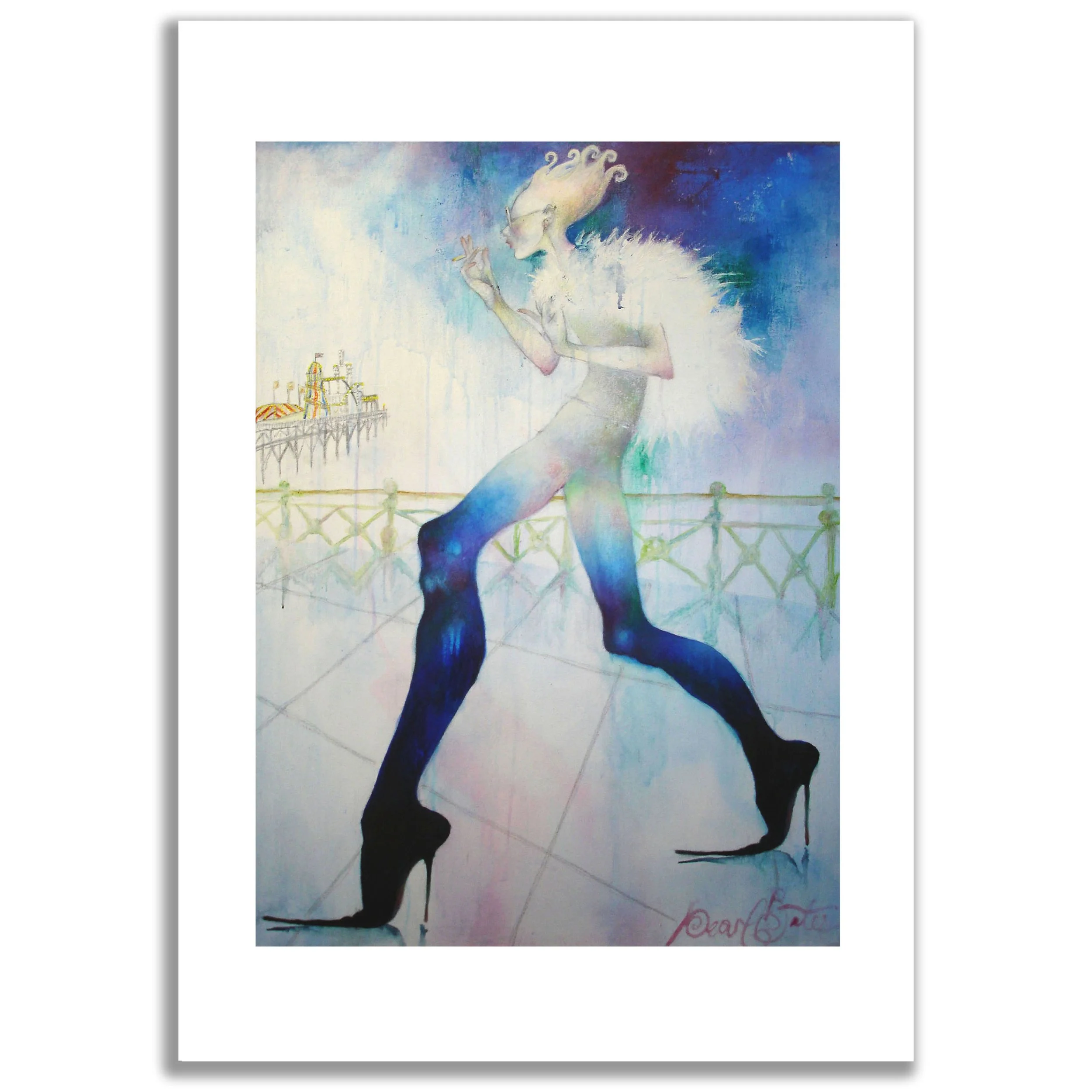 'Promenade Walk' print