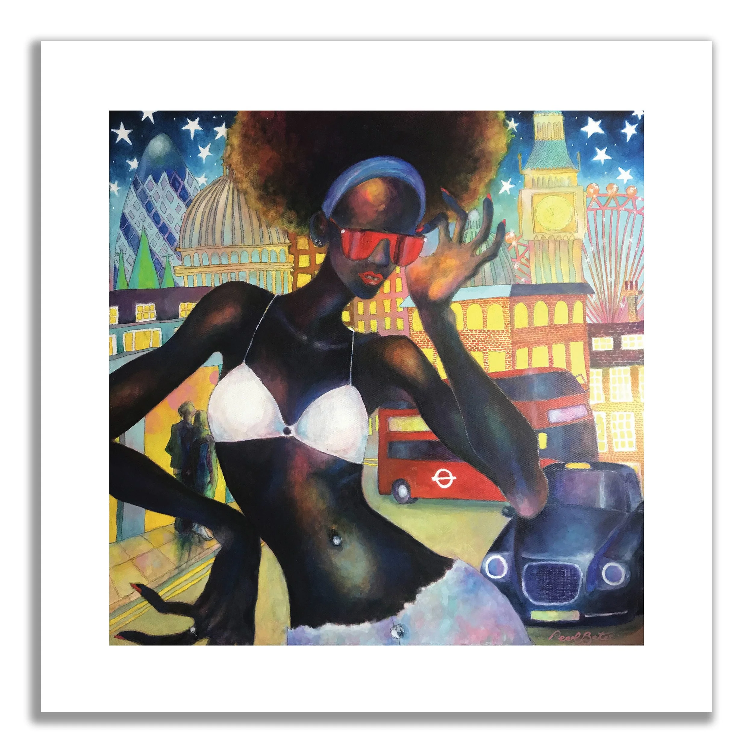 'London Treasure' print