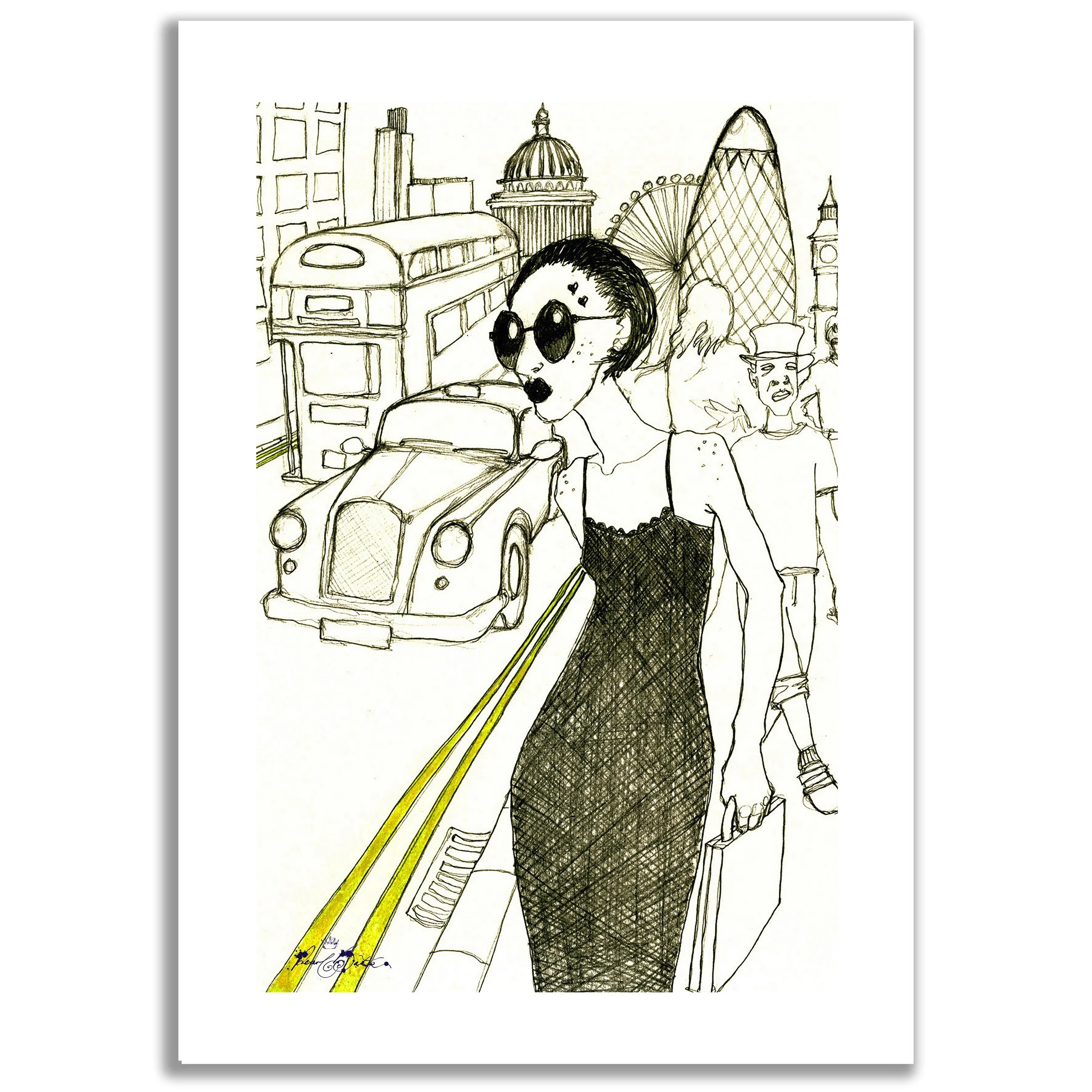 'London In June' print