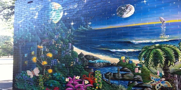 Random Street Art... Near our apartment in Adelaide, South Australia.