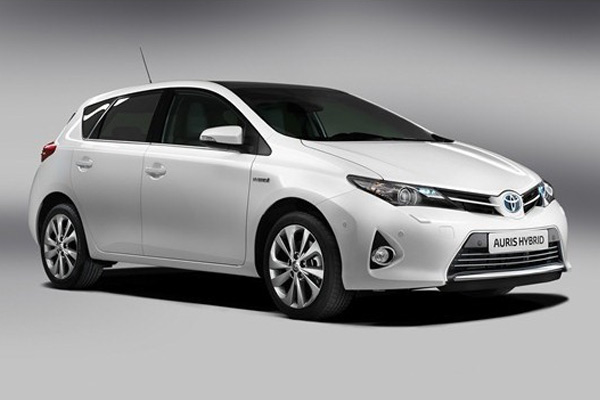 Toyota's Auris Hybrid model, built at its Burnaston site.