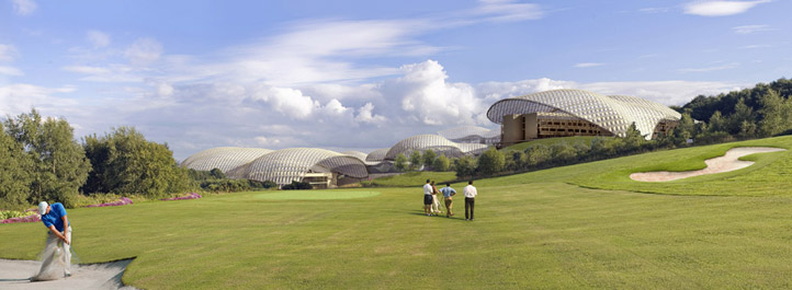 A representation of what the resort is planned to look like. Photo credit: Stanton Williams Architects.