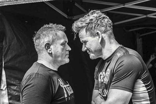 Dean Jackson and Gordon Ramsay go head-to-head with the loser forking out £1,000 to charity