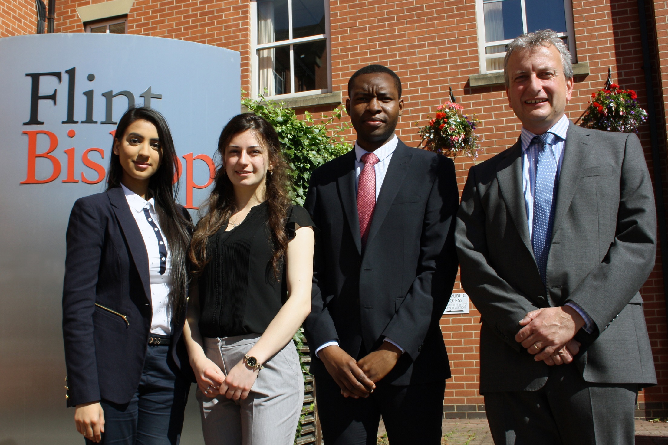 From left to right: Davinder Kooner, Adina Martin, Mzwandile Mabhena & Andrew Cochrane, Senior Partner and Head of Licensing at Flint Bishop