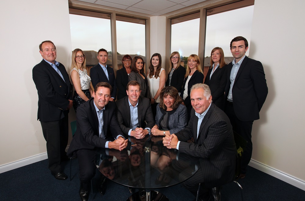 Back (left to right): David Williams, partner, Hélène Maillet-Vioud, partner, Alan Mercer, business development director, Laraine Dixon, legal secretary, Amrit Hunjin, solicitor, Katie Pleasant, Julia Lee, associate, Kate Lewis, finance director, Jane Livingstone, senior associate, Mike Sullivan, partner. Front (left to right): David Beech, CEO, Andrew Pilkington, managing partner, Fiona Lazenby, partner, Karl Bamford, partner.