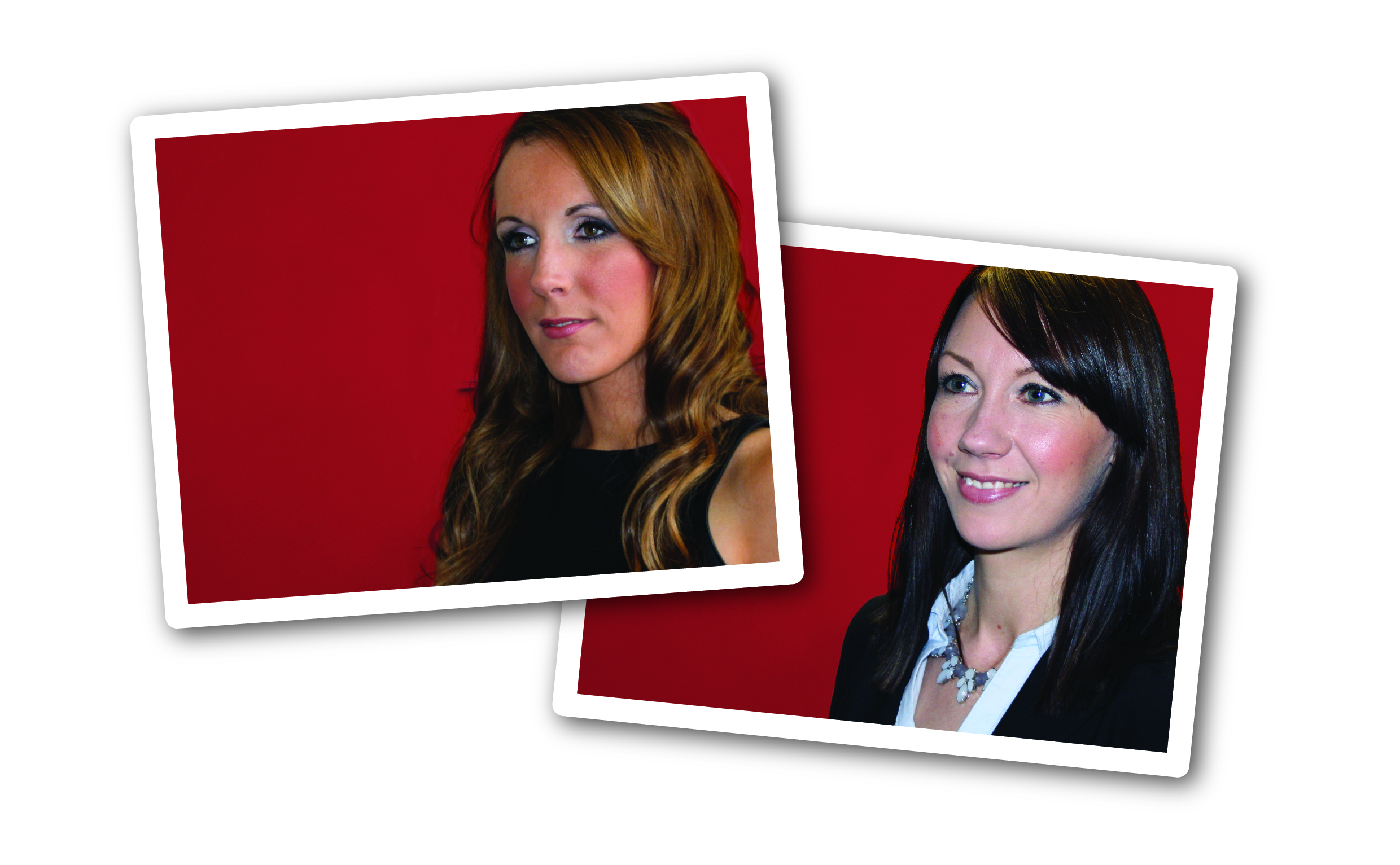Zoe Dowthwaite (left) and Kelly Westwood (right)