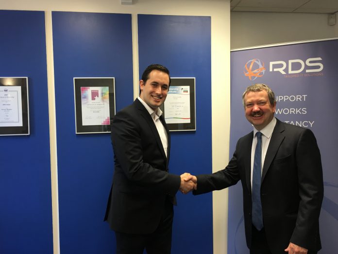 Sean Price (left) and Andrew Flinn, CEO of RDS Global