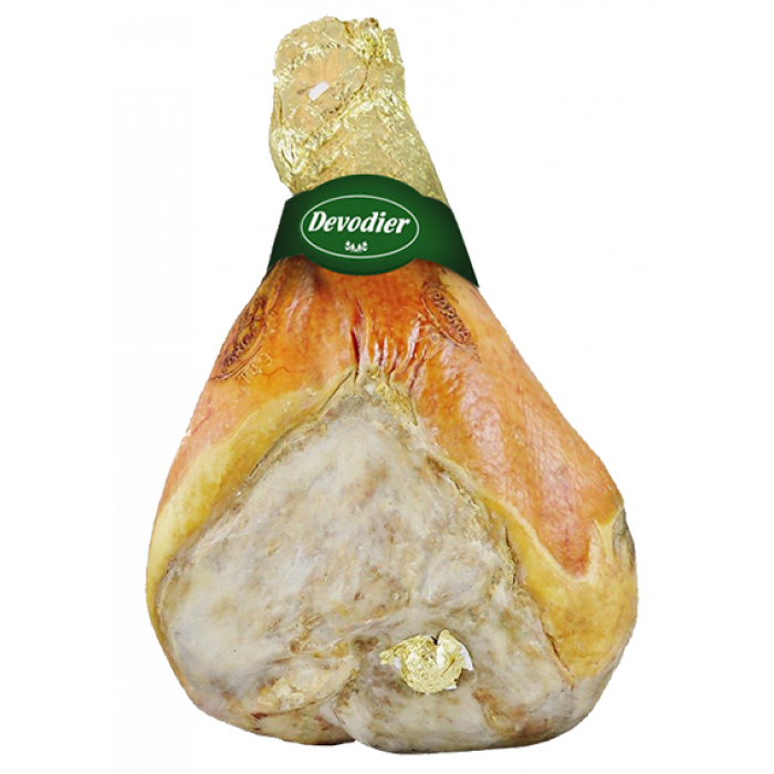 Prosciutto di Parma DOP Devodier, 30 mån 7 kg — Italiana Food Selections