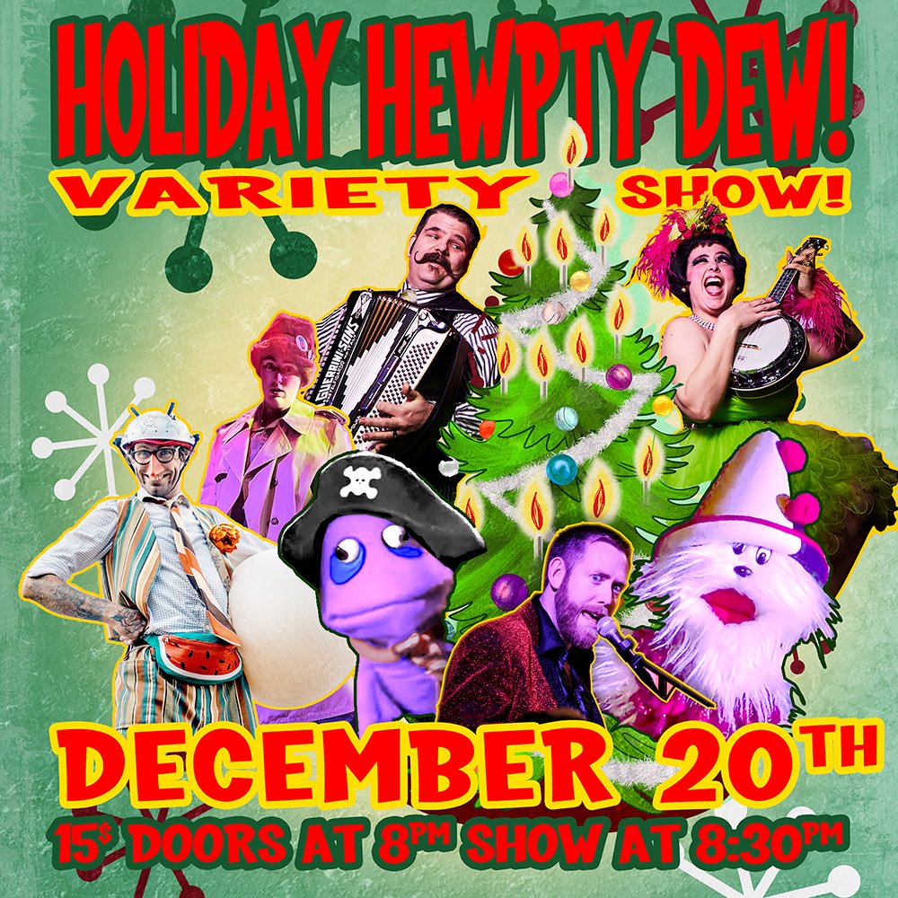 Holiday HEWPTY-DEW!