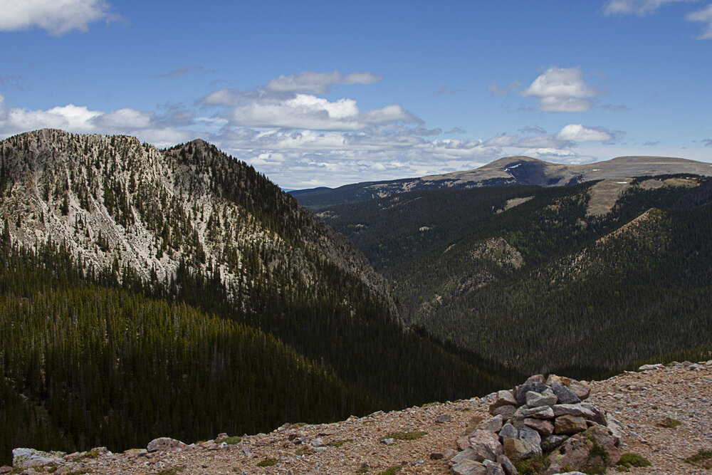 The ridge again, with Jicarita in view