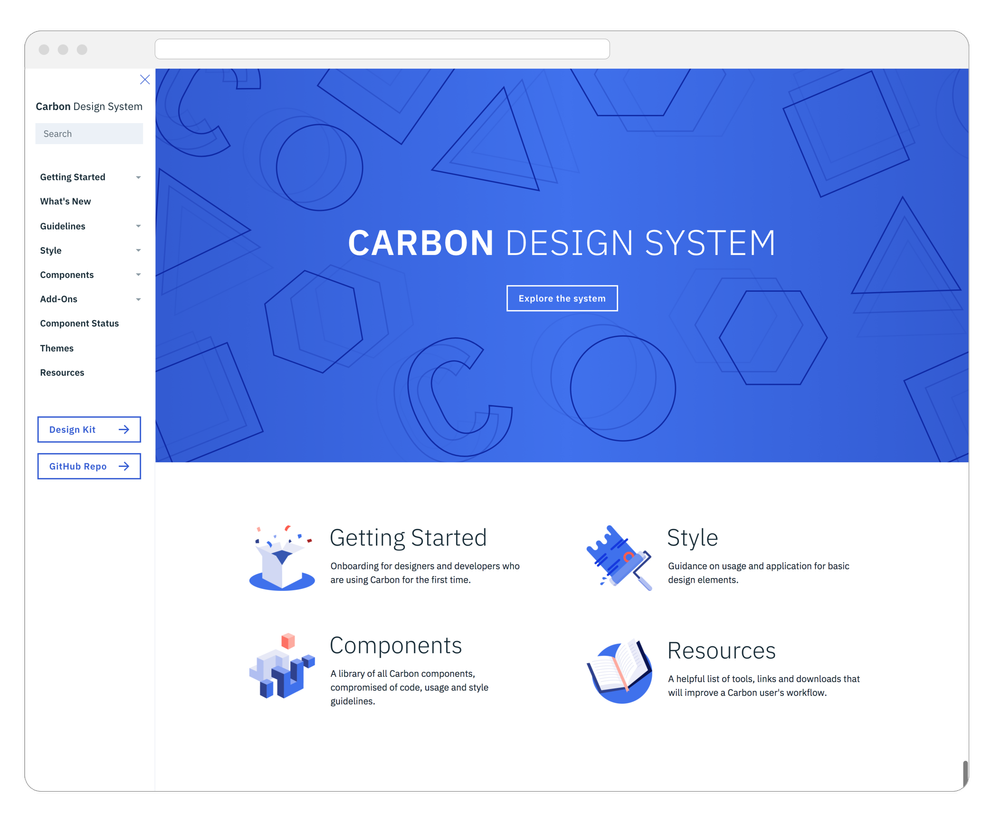 Carbon Design System — Bethany Sonefeld