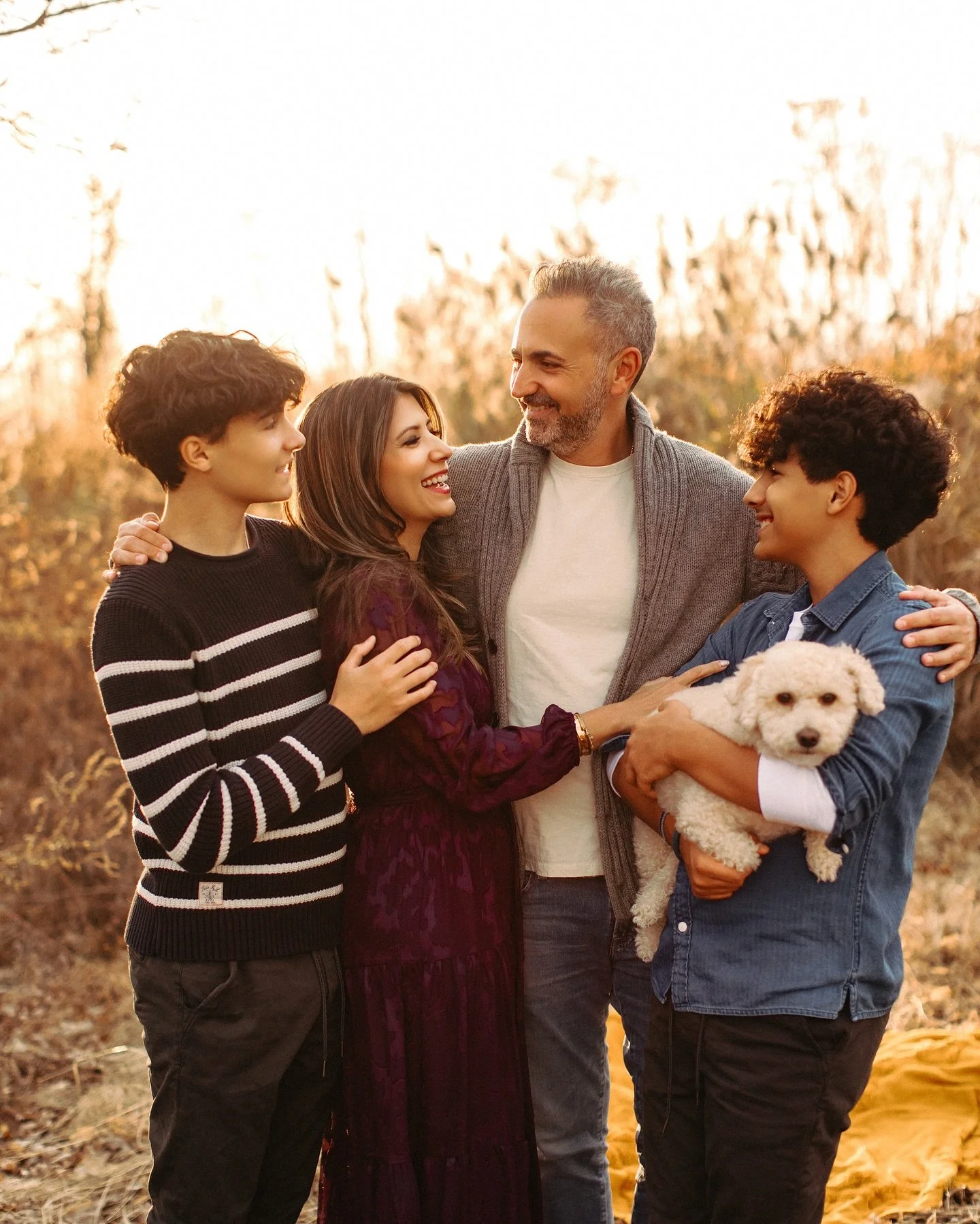 You know what the saddest thing is when I look at photos with teenagers? That I think wow, like 3 more years and these photos will probably stop. Off to college. No more &ldquo;holiday cards&rdquo; being sent. Less time for family shoots. Everyone gr