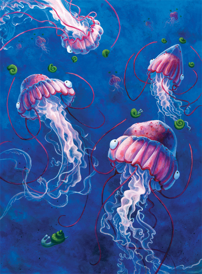 J - Juggling Jellyfish