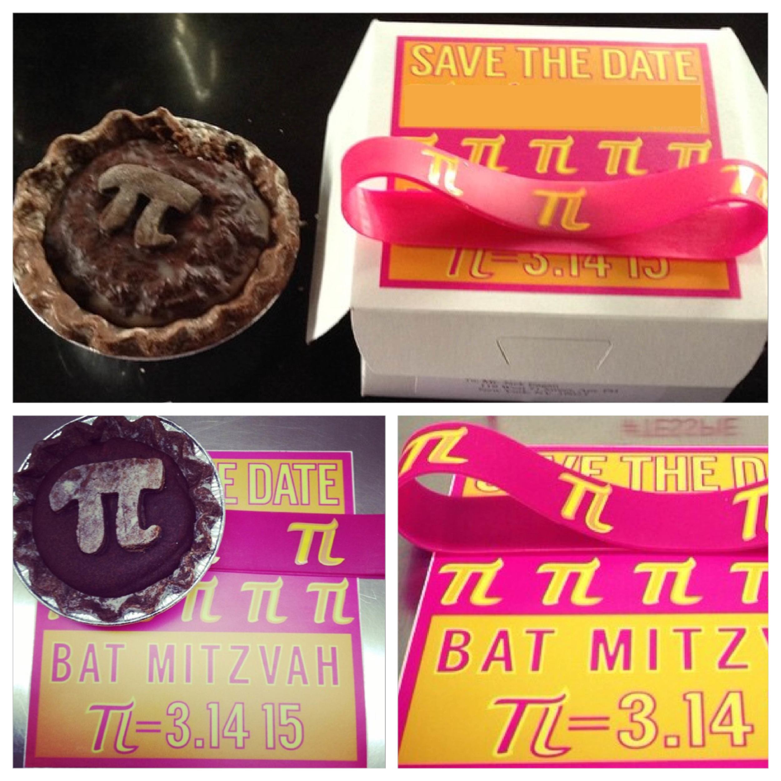 "Pi" SAVE-THE-DATE