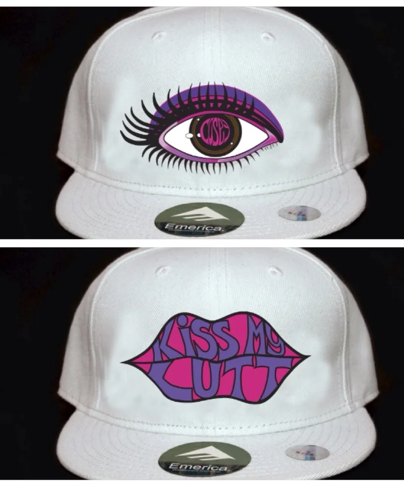 CUSTOM FLAT BRIM CAP FOR BAT MITZVAH