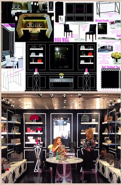 JILL HABER BOOTH DESIGN AT COTERIE TRADE SHOW