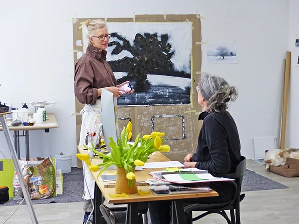 CKCK Residency at Claudia Grom’s studio, Bad Kissingen, 11 - 15 March 2019. Image: Chris Kircher