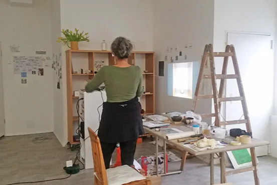 CKCK Residency at Claudia Grom’s studio, Bad Kissingen, 11 - 15 March 2019. Image: Chris Kircher