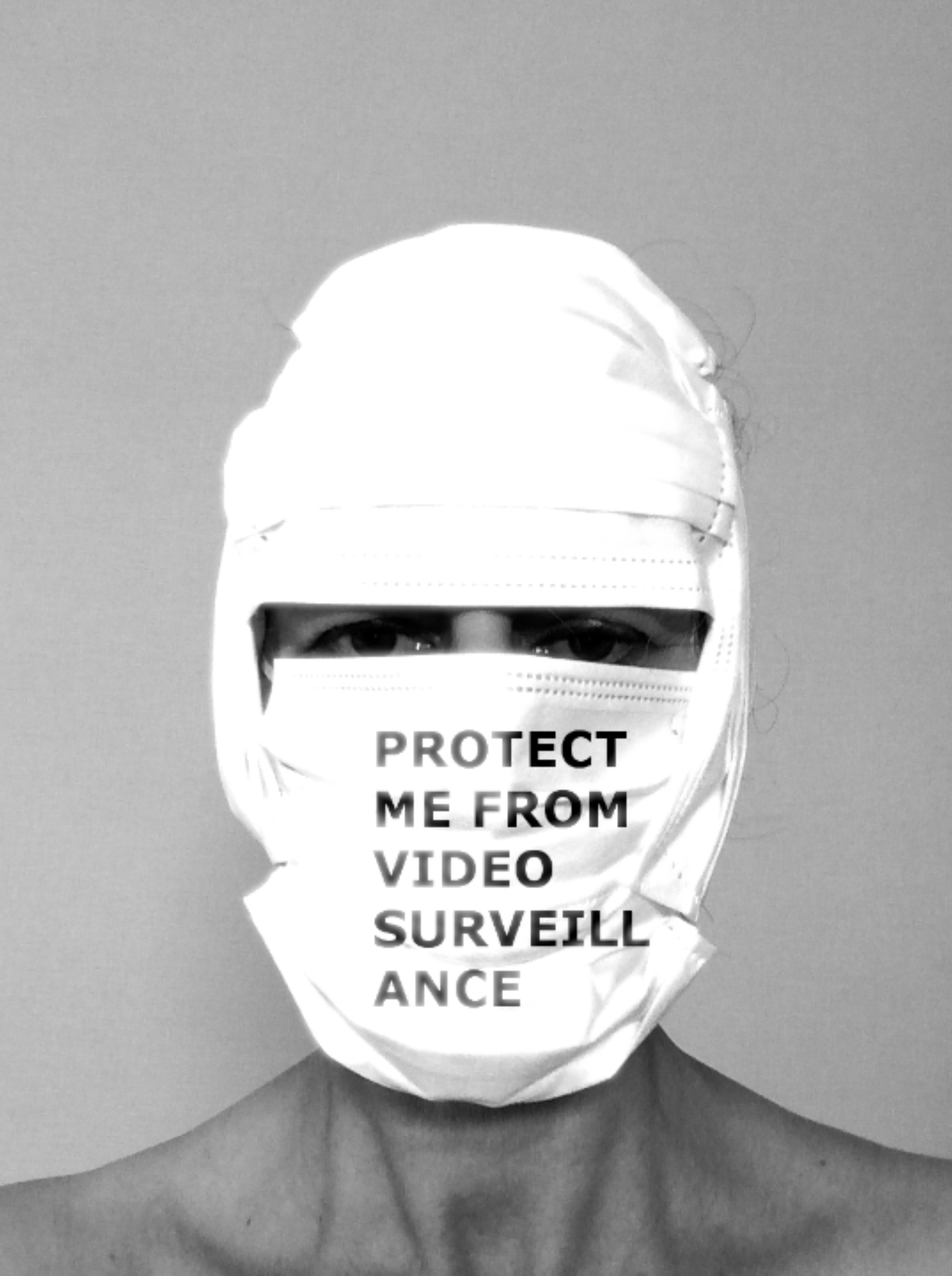  Claudia Grom   PROTECT ME FROM VIDEO SURVEILLANCE   video still, direct print behind acrylic glass, 5 mm, various formats, limited edition , ©2020  €120 - €240 + shipping  To purchase:  welcome (at) claudiagrom (dot) de 
