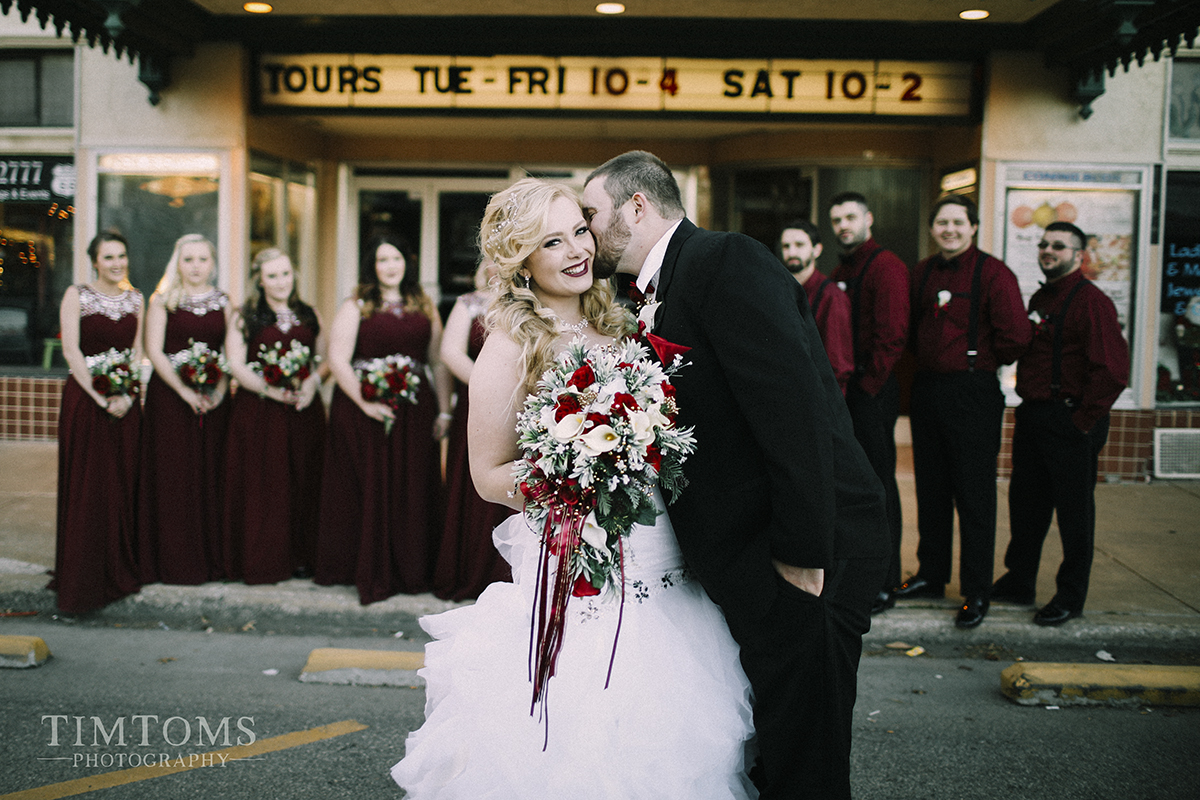  Downtown Miami Oklahoma Wedding 