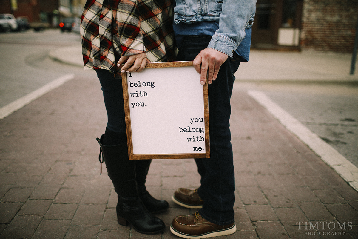  downtown springfield missouri engagement 