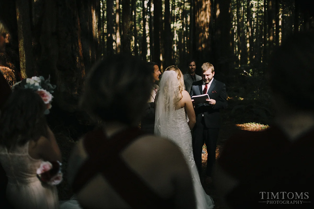Pacific Northwest Oregon Coast Redwoods Wedding Photographer
