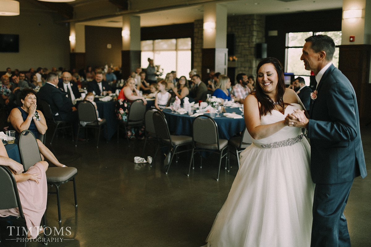 daddy daughter kansas city bride photographer