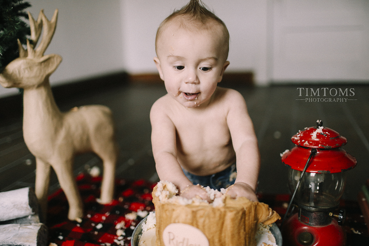  one year old cake smash photographer 