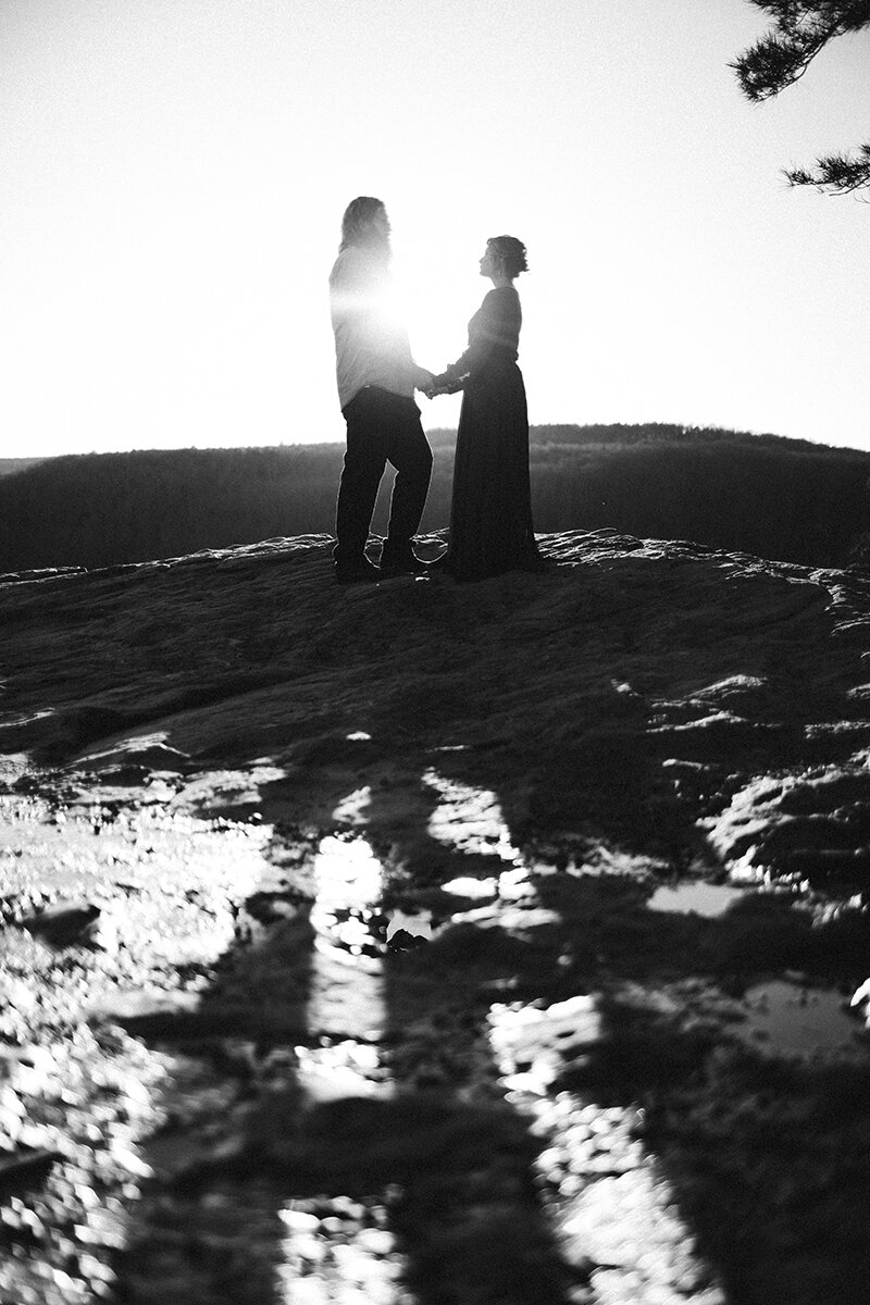  engagement photography session northwest arkansas whitaker point 