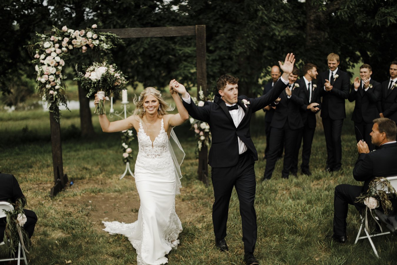 outdoor wedding ceremony kansas city