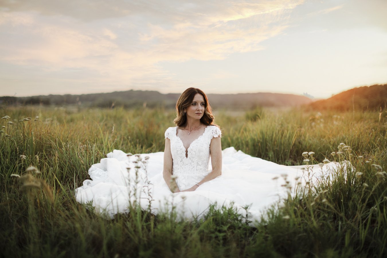 bridal portrait session kansas city missouri