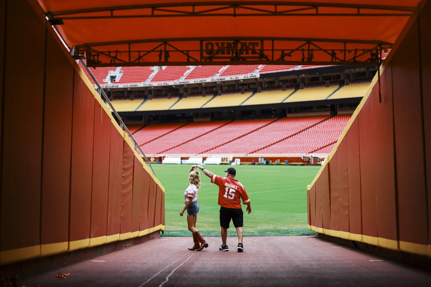 kansas city chiefs wedding