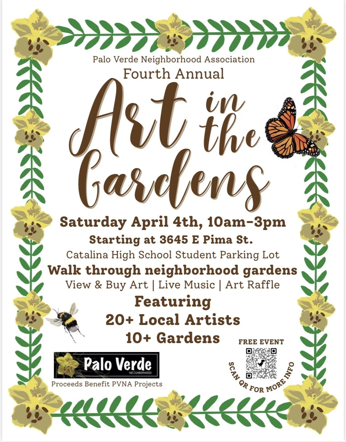 Art in the Gardens (of Palo Verde Neighborhood )