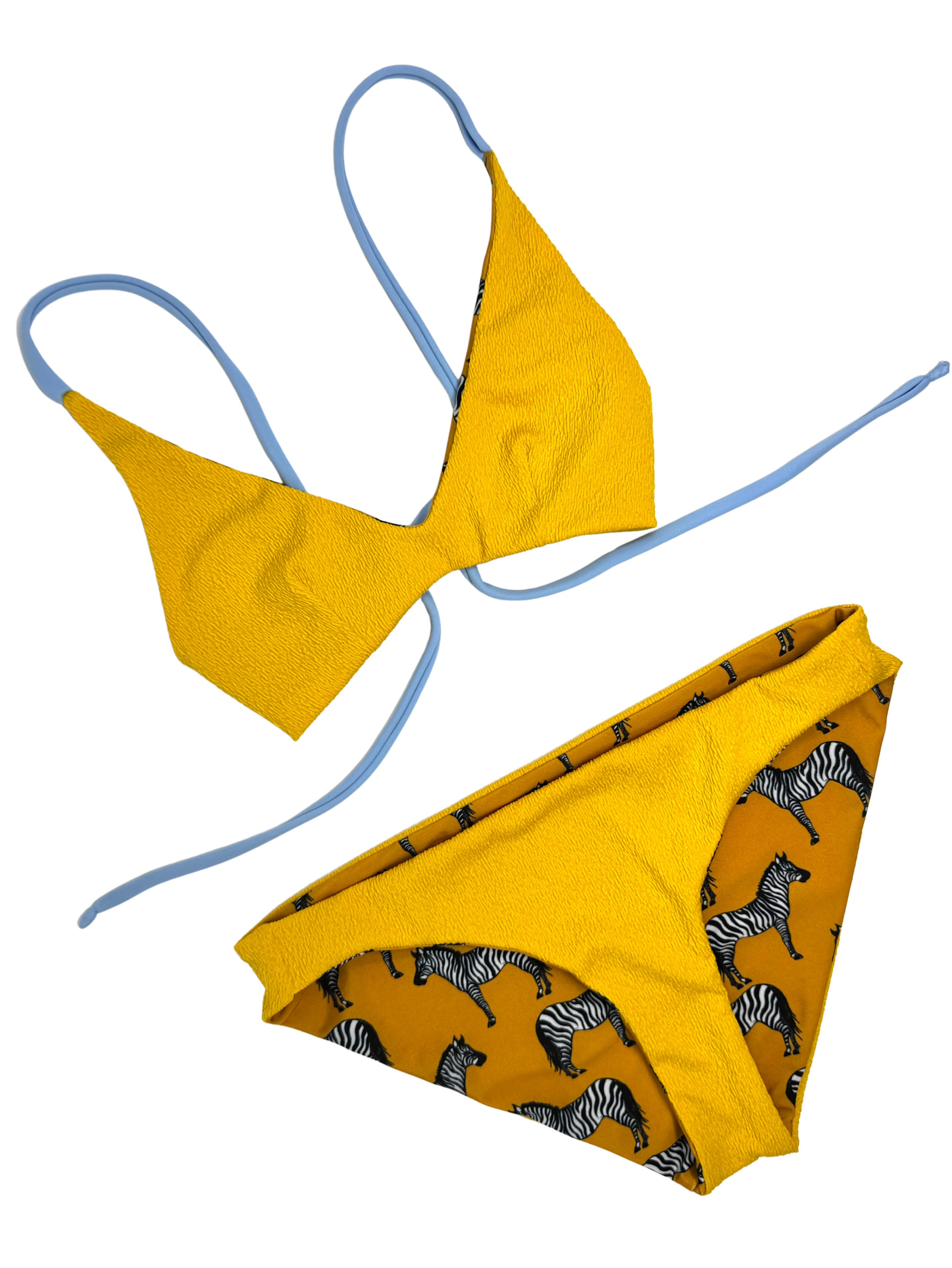 longline sylvie + essential (moderate) / daffodil ripple x limited edition / glacier straps