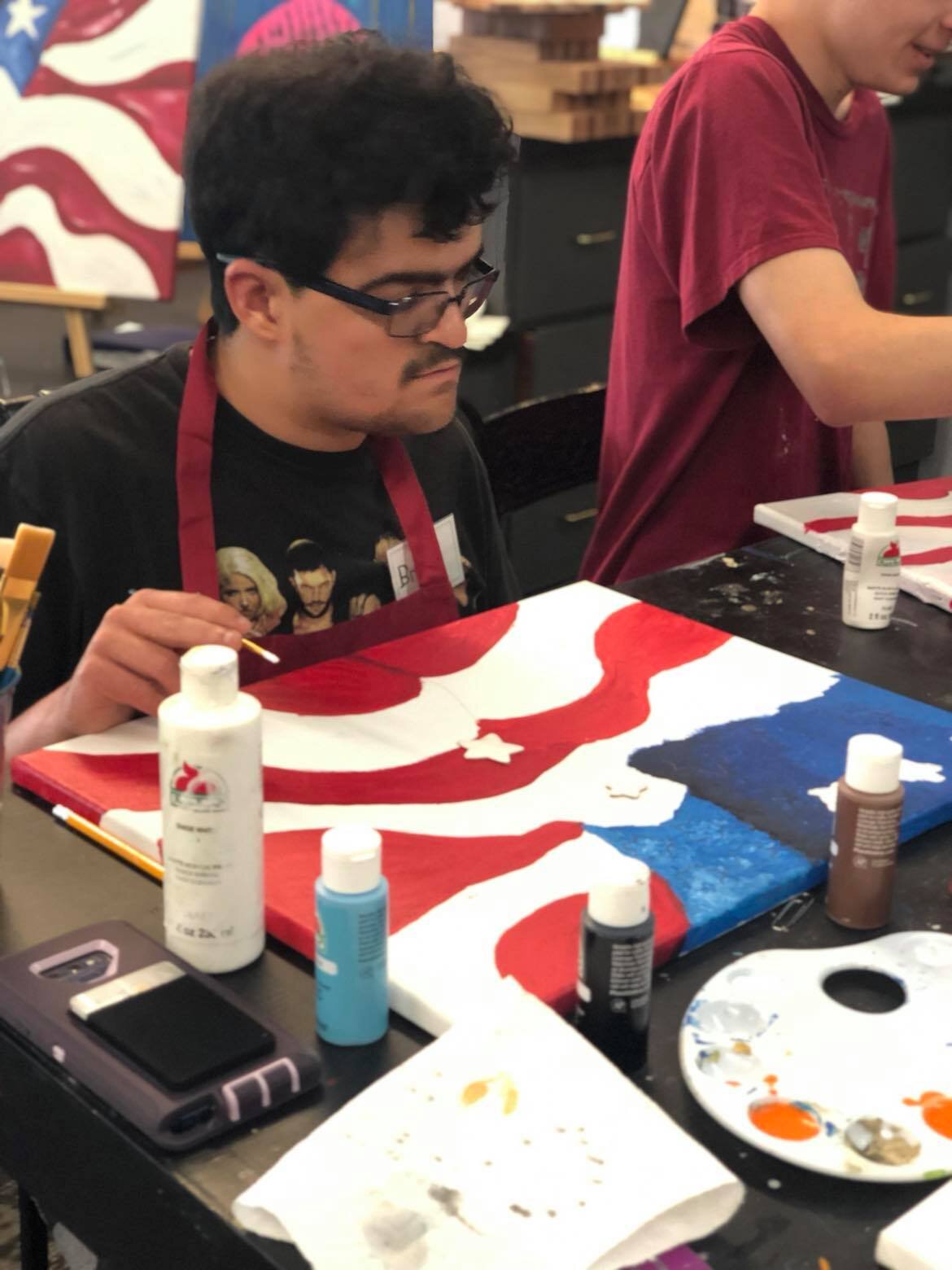 Brett Painting Flag.jpg