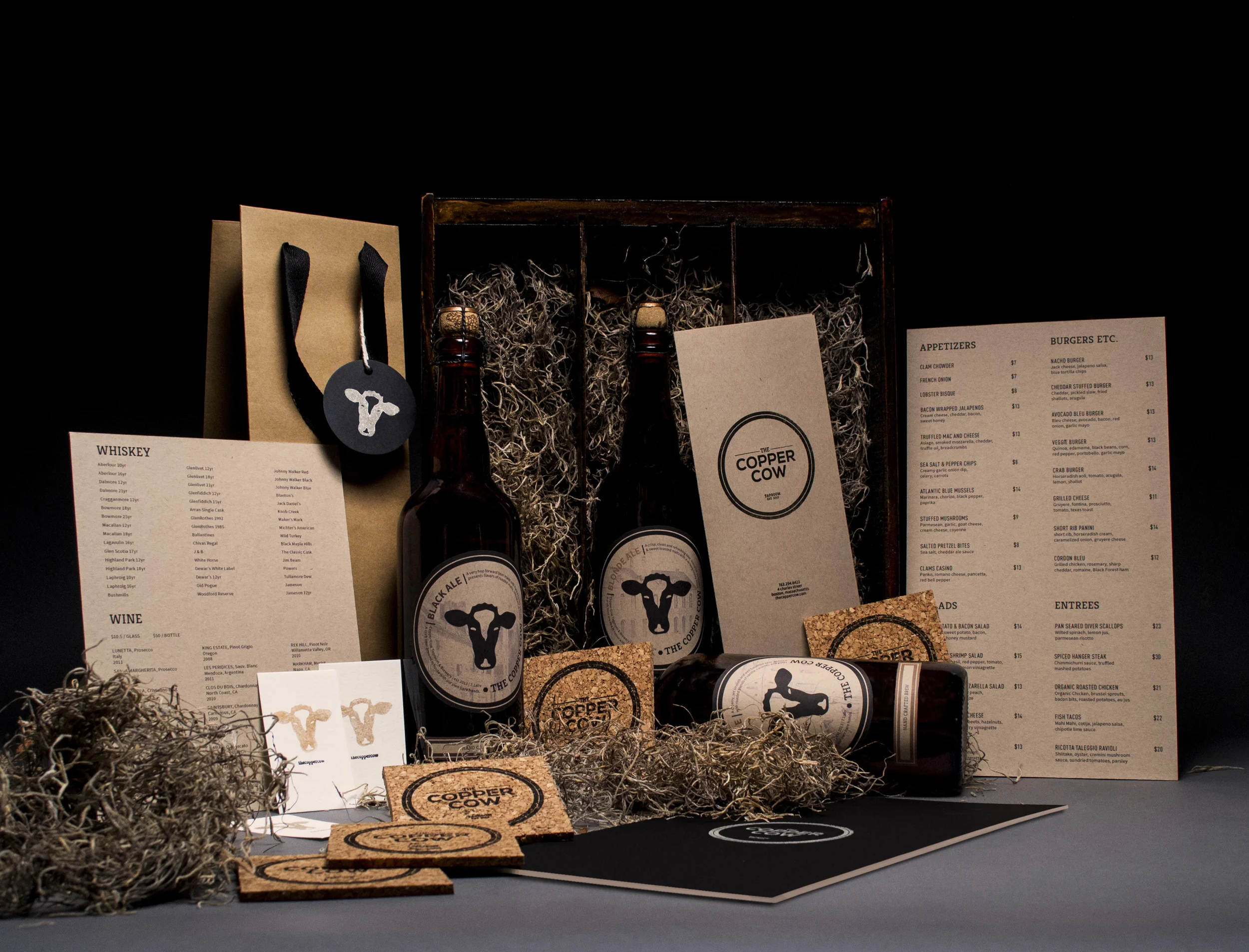  Concept &amp; Branding | The Copper Cow Taproom 