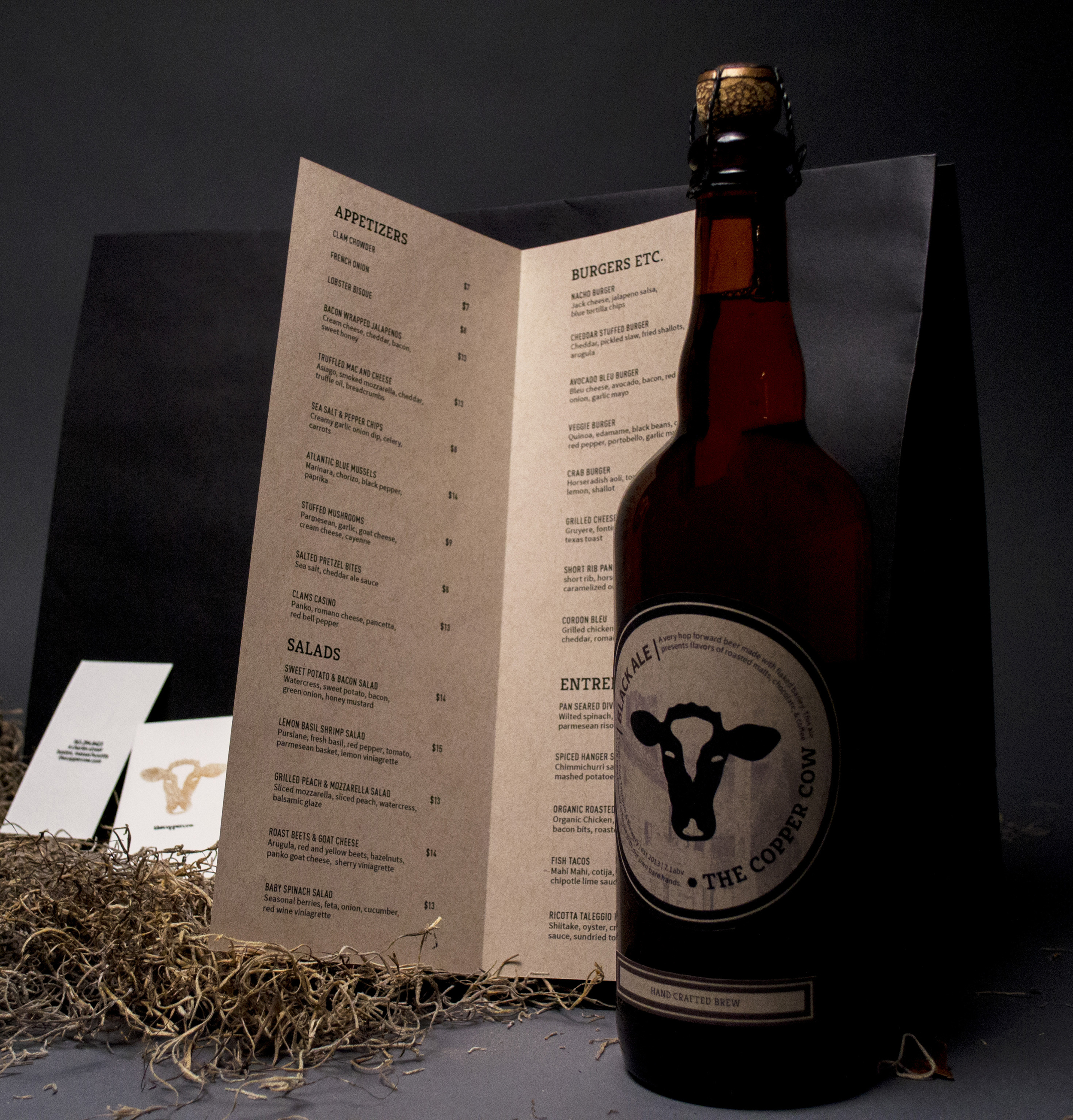  Concept &amp; Branding | The Copper Cow Taproom 