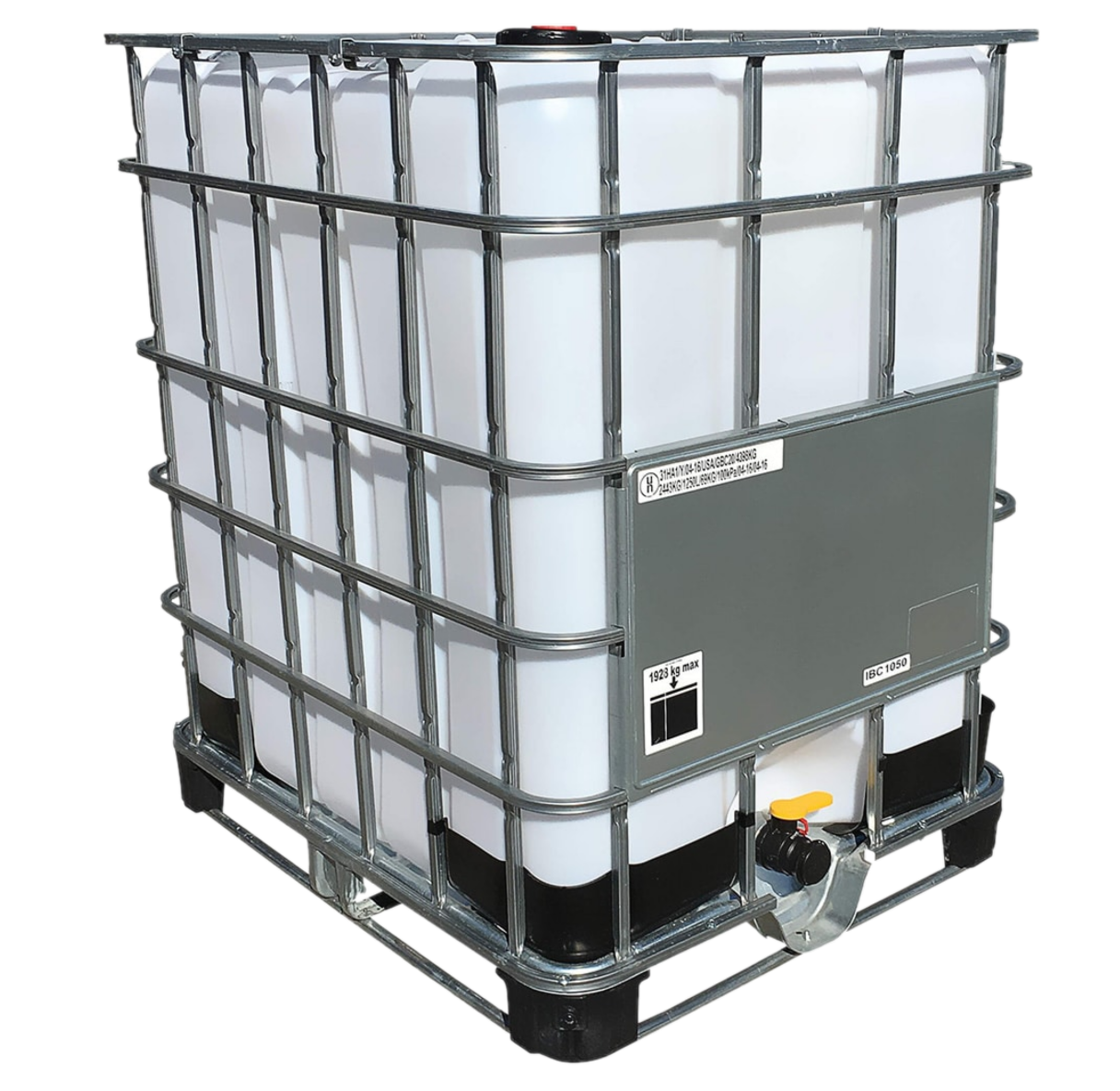 Re-certified 1250L light-weight composite IBC - UN: 31HA/Y